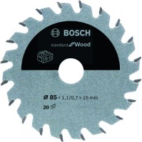 Bosch 2608837666 Standard for Wood Circular Saw Blade for Cordless Saws 85x1.1/0.7x15 T20 £14.99